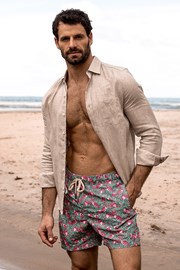 Moške kopalne kratke hlače SHORTS Co. Flamingo REG Moške kopalne kratke hlače SHORTS Co. Flamingo REG