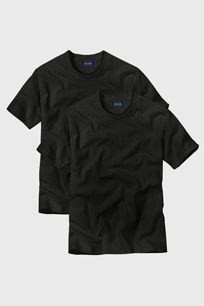 2 kosa moških majic Black 2 kosa moških majic Black