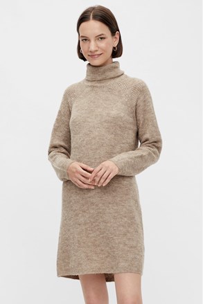 Pulover obleka Pieces Cellen Neck Pulover obleka Pieces Cellen Neck