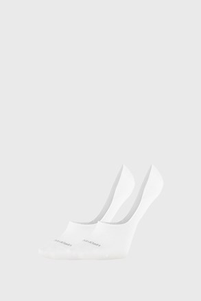 2 PACK bele ženske nogavice Calvin Klein Jessica 2 PACK bele ženske nogavice Calvin Klein Jessica