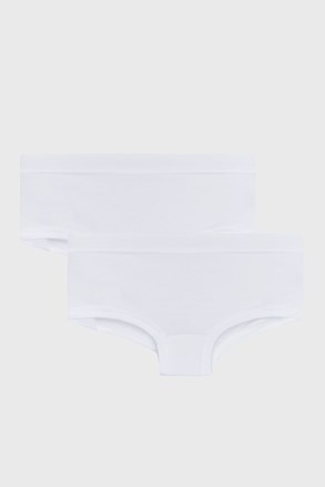 2 PACK bele dekliške hlačke Basic Shorts