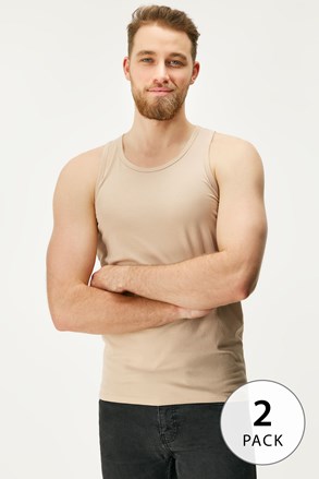 2PACK Bombažna majica brez rokavov MEN-A Jared
