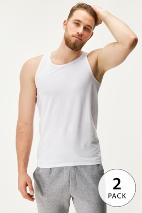 2PACK Bombažna majica brez rokavov MEN-A Jared
