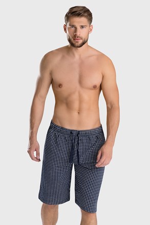 Modre kratke pižama hlače Enzo