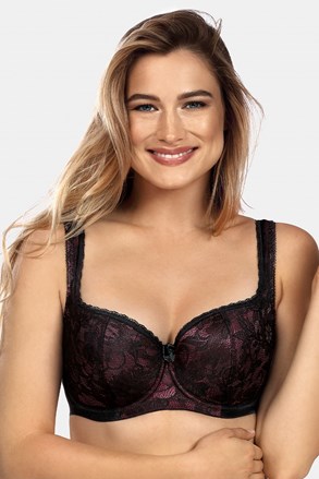 Modrček Natalia Half Bardot Glamour podložen Modrček Natalia Half Bardot Glamour podložen