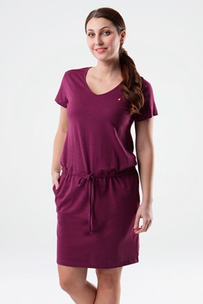 Ženska vijolična obleka LOAP Blanka