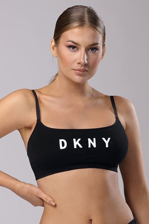 Športni modrček DKNY, črni