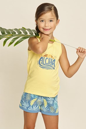 Dekliška pižama Aloha Palms