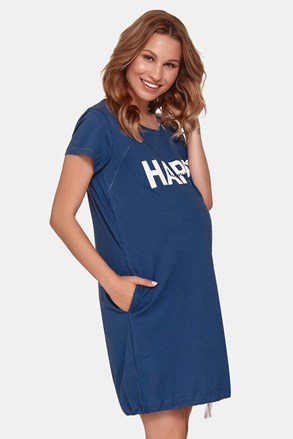 Spalna srajca za nosečnice in dojenje Happy mommy II