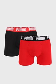 2 PACK črno-rdeče boksarice Puma 2 PACK črno-rdeče boksarice Puma
