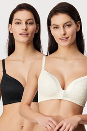 2 PACK podložen modrček za dojenje Quartz II