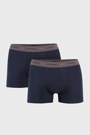 2 PACK sivo/modre boksarice Uomo Comfort