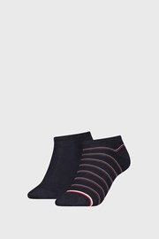 2 PACK ženske nogavice Tommy Hilfiger Preppy Navy