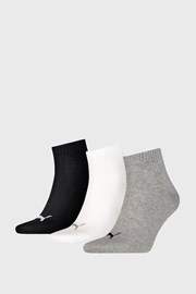3 PACK nogavice Puma Quarter Plain