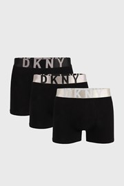 3 PACK črnih boksaric DKNY Ozark