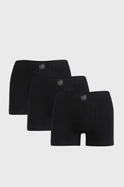 3 PACK črne boksarice bugatti Finian