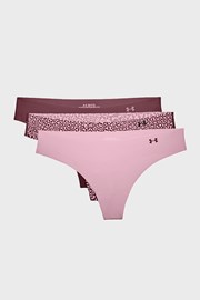 3 PACK roza športne hlačke Under Armour Thong