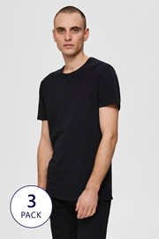 3 PACK majic Selected Homme New Pima