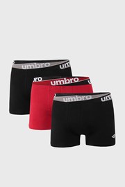 3 PACK vinsko rdeče boksarice Umbro
