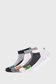 3 PACK otroške športne nogavice FILA Invisible