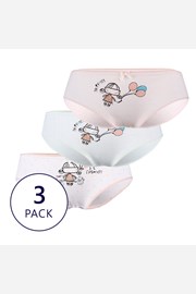 3 PACK dekliških bombažnih hlačk Balloons
