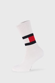 Visoke bele nogavice Tommy Hilfiger Flag Visoke bele nogavice Tommy Hilfiger Flag