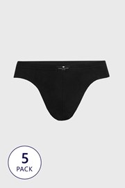 5 PACK črne spodnjice Tom Tailor 5 PACK črne spodnjice Tom Tailor