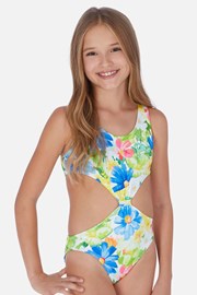Enodelne dekliške kopalke Tropical Enodelne dekliške kopalke Tropical