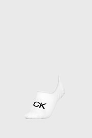Ženske nogavice Calvin Klein Kristal bele