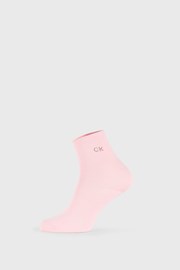 Ženske nogavice Calvin Klein Allison roza