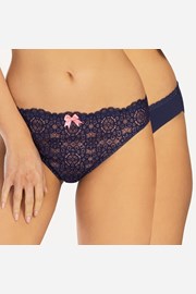 2 PACK modrih klasičnih hlačk Abigail