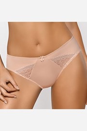 Hlačke Adeline Beige klasične