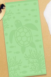 Brisača za plažo Green Tourtle