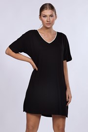 Ženska spalna srajca DKNY Black