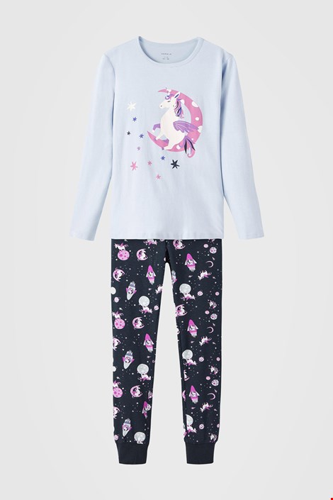 Dekliška pižama name it Heather unicorn