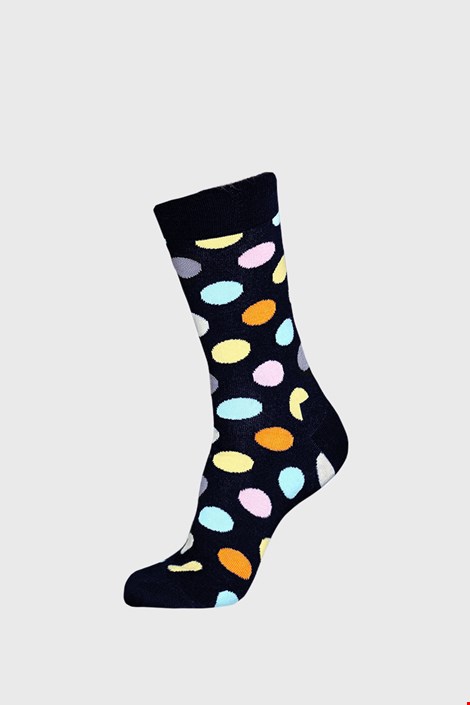 Črne nogavice Happy Socks Big Dot