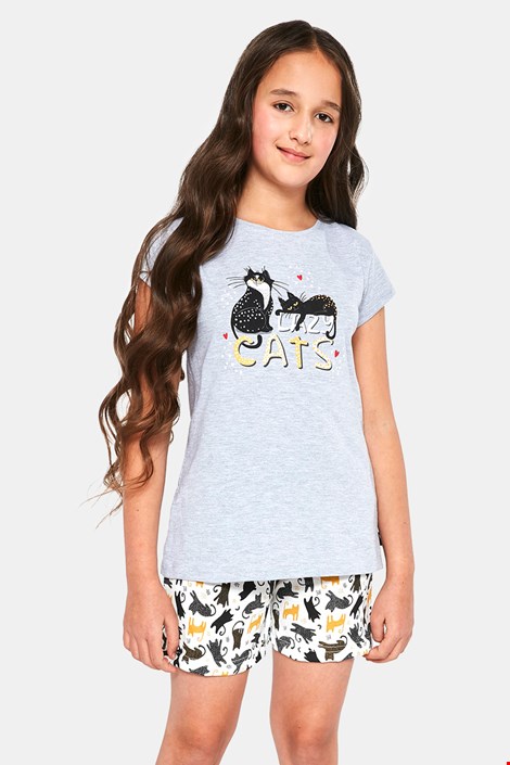 Dekliška pižama Cats