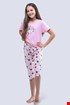 Dekliška pižama Cats, roza 19056P_ruz_pyz_01