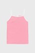 2 PACK dekliška roza basic majica brez rokavov 2Pmd117153fm1_til_05
