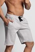 Sive bombažne kratke hlače Pure Cotton 30993811_pyz_03