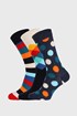 3 PACK nogavice Happy Socks Classic MultiColor 3PXMIX08_6000_pon_02