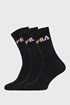 Trojno pakiranje črnih visokih nogavic FILA 3P_F9505Bl200_pon_03