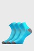 Trojno pakiranje športnih nogavic Ray, neonsko turkizne barve 3PkRayTyrk_pon_01