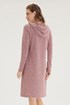 Udobna, roza obleka Hoodie Dress 50355_sat_02