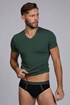 Zelen moški KOMPLET majica in spodnjice Raw man AU340gree_set_07