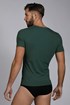 Zelen moški KOMPLET majica in spodnjice Raw man AU340gree_set_08