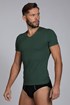 Zelen moški KOMPLET majica in spodnjice Raw man AU340gree_set_09