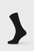 Črne elegantne nogavice iz bambusa Bellinda BE497520940_pon_02