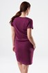 Ženska vijolična obleka LOAP Blanka CLW2186_K85K_02