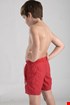 Fantovske kopalne kratke hlače, rdeče D300Red_06